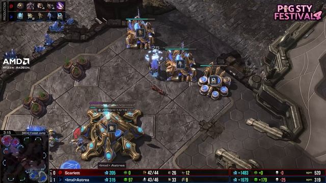 I CAN'T BELIEVE what StarCraft Pros did when we gave them PORTALS | PiG's Lab - StarCraft 2 смотреть онлайн