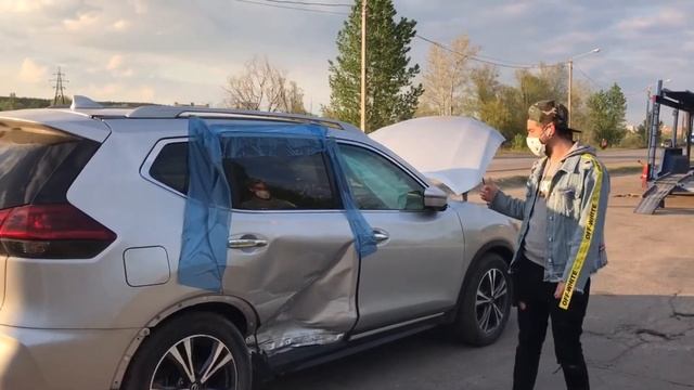 Nissan Rogue из США: взорванная безопасность и боковой удар. Автовоз от компании BROCARS смотреть онлайн