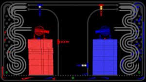 Castle Destruction 3 - Marble Race in Algodoo