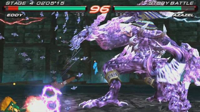 Tekken 6 (PSP) Story Battle with Eddy Gordo смотреть онлайн