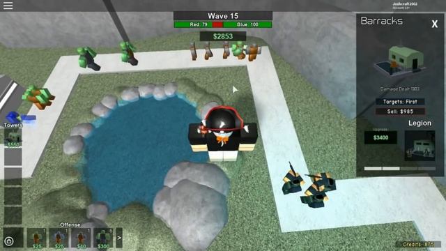 How far can you go With ONLY The Barracks? | Tower Battles [ROBLOX] смотреть онлайн