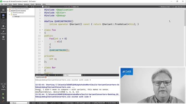Avoiding QVariant::fromValue around your Own Types смотреть онлайн