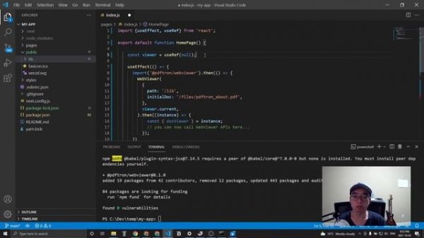 How to add PDF and DOCX viewing and editing in Next.js with WebViewer