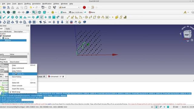 #freecad 3d bspline parametrisch #anleitung #tutorial #draft #array #python console #makro смотреть онлайн