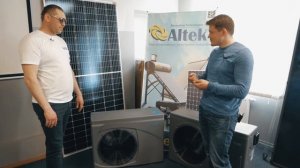 Тепловой насос для нагрева воды в бассейне / VETER