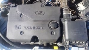 Стук поршневой 126-го двигателя Лада Приора