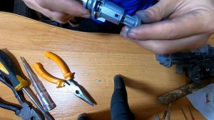 Разбор замка зажигания Honda fit 2002