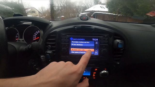 How to Find Points of Interest in Navigation in Nissan Juke I ( 2010 - 2019 ) смотреть онлайн