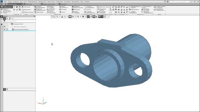 Полигональные объекты в КОМПАС-3D смотреть онлайн