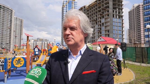 Открытие тематической детской площадки в Minsk World смотреть онлайн