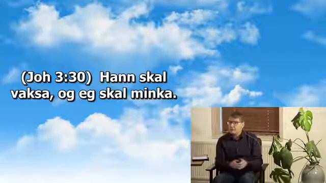 2. Kristindómurin Er Ikki Ein Máti Ella Háttur, Men Eitt Lív