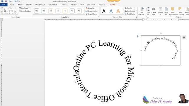 Text in a Circle - Microsoft Word - PowerPoint - Excel смотреть онлайн