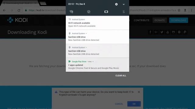 Install Kodi 17.6 from Android Browser смотреть онлайн