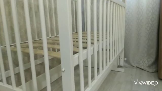 Распаковка - Детская кроватка Bambini М.01.10.11 смотреть онлайн