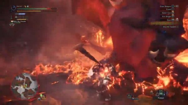 Monster Hunter: World Teostra Insect Glaive Solo