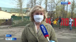 Орловские студенты сегодня посадили Сад Памяти