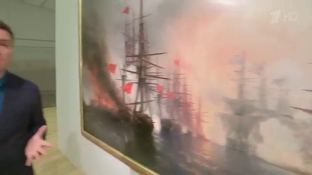 В Третьяковской галерее на Крымском валу начинает работу выставка картин Ивана Айвазовского смотреть онлайн