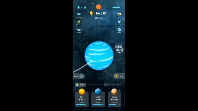 играх малко на Idle Galaxy смотреть онлайн