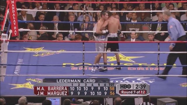 Juan Manuel Marquez vs Marco Antonio Barrera Full Highlights - Boxing смотреть онлайн