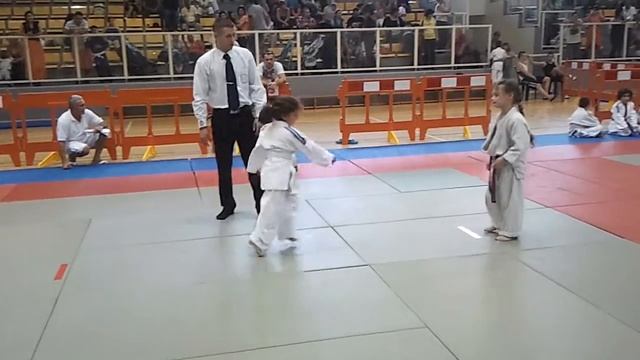 Дзюдо. Соревнование дочки. Алиса