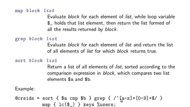 Markus Kuhn (Cambridge) | Unix Tools - 35 Perl standard function examples смотреть онлайн