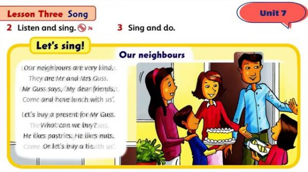 Family and Friends 2 Unit 7