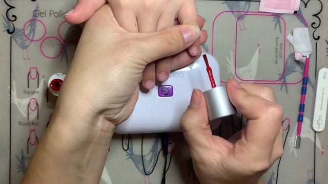 How to paint kids nails using GelMoment Gel Polish смотреть онлайн