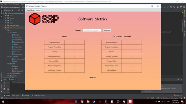 Software Similarity Program - Video Demo