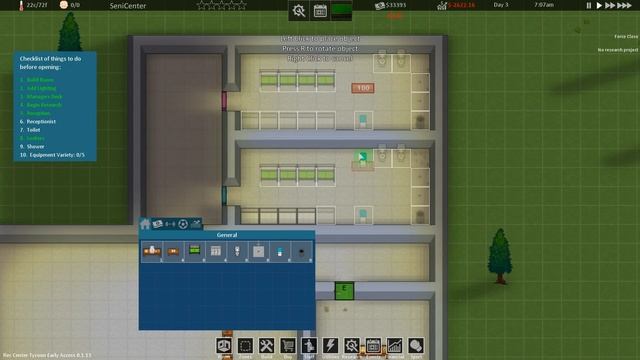 BUILDING MY OWN REC CENTER - Rec Center Tycoon #1 смотреть онлайн