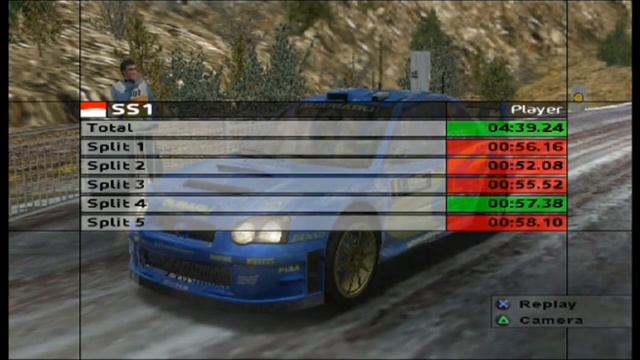 WRC 4: FIA World Rally Championship ... (PS2) Gameplay смотреть онлайн