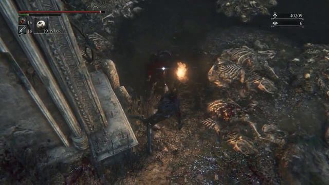 Bloodborne™_Shadow of Yharnam Cheese Glitch Boss Fight смотреть онлайн