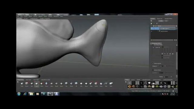 Autodesk Mudbox Tutorial Sculpting.. смотреть онлайн