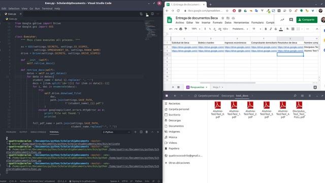 Downloading DPF files from Google Drive with Python смотреть онлайн