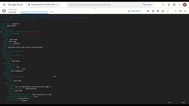 Scale Out and Update a Containerized Application on a Kubernetes Cluster1 hour5 Credits || GSP305 смотреть онлайн