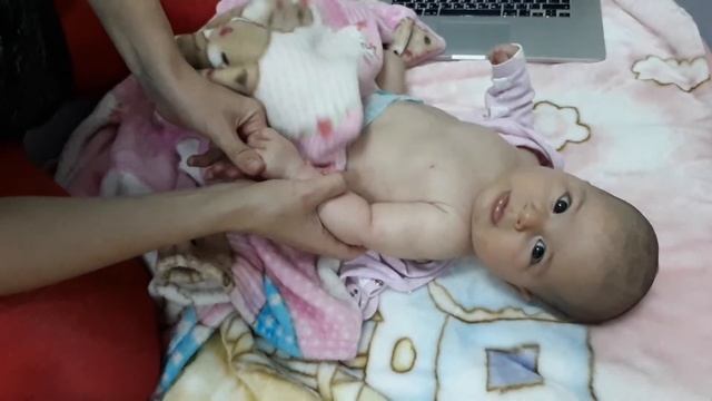 Массаж ручек для малышей