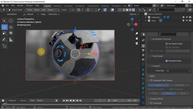 Blender 3.0 combat robot modeling tutorial free download смотреть онлайн