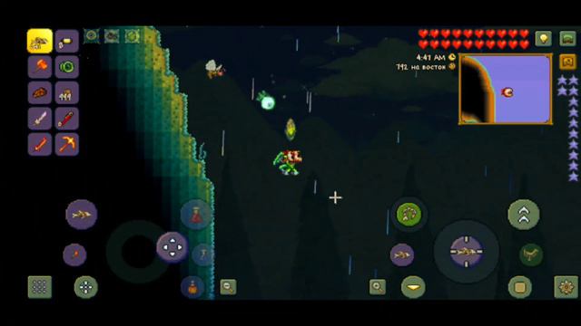 Моё первое видео на Ютубе I Terraria I Terraria mobile смотреть онлайн