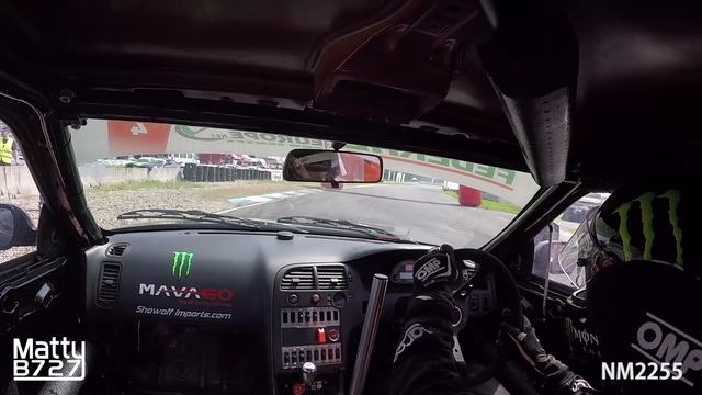 600HP Skyline R33 Drifting ONBOARD! - RB25 LOUD Turbo Sound! смотреть онлайн