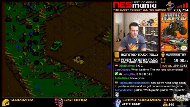 704/714 Monster Truck Rally - NESMania смотреть онлайн