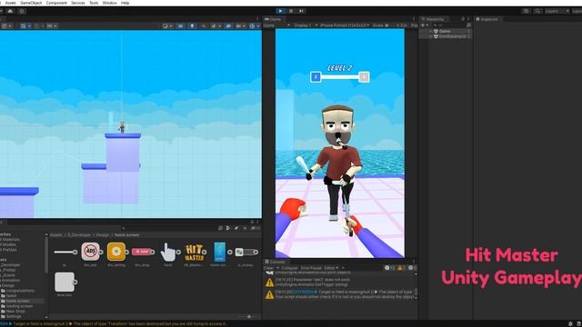 Hit Master - Knife Shooter - Unity Gameplay - Gamedev Divyesh смотреть онлайн