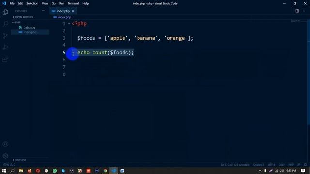 PHP part 48 count, current, end, next смотреть онлайн