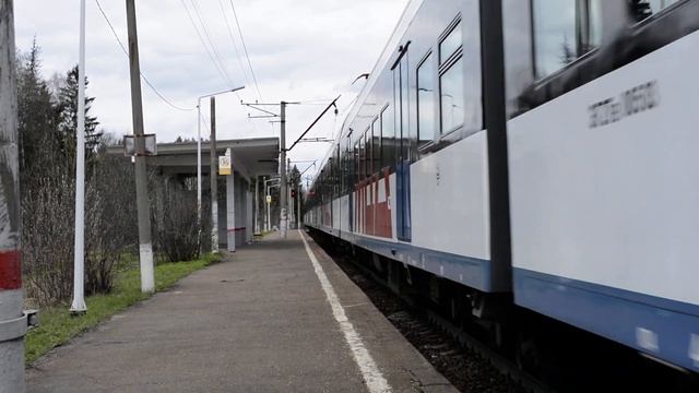 Электропоезд ЭГ2Тв-005 Иволга на БМО смотреть онлайн