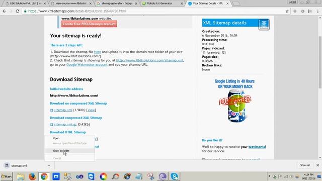 Sitemap xml file for seo смотреть онлайн