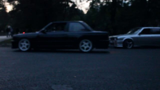 BMW E30 M10 turbo donuts burnout смотреть онлайн