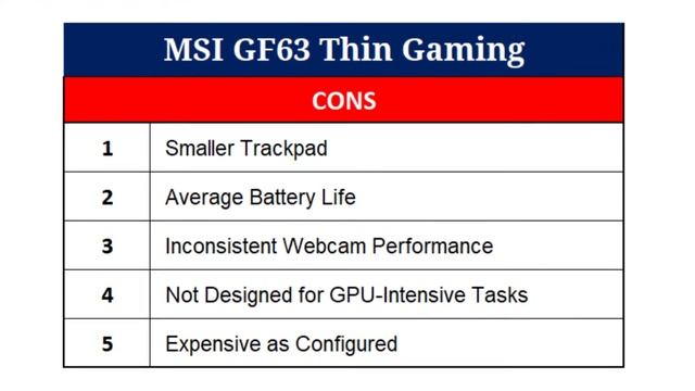 Uncover the Ultimate Pros and Cons of the MSI GF63 Thin Gaming Laptop! смотреть онлайн