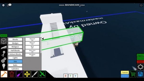 Roblox plane crazy//Tutorial Mini Titanic