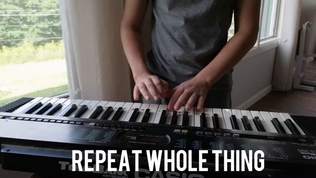Easiest Way to Learn MEGALOVANIA on piano/keyboard! смотреть онлайн