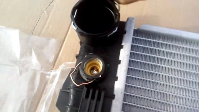 W203 Замена радиатора охлаждения. смотреть онлайн