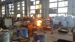 Плавка на индукционной печи