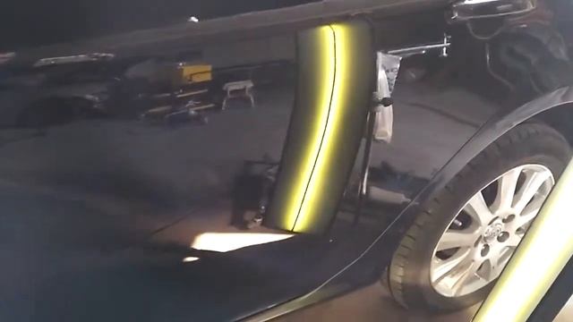 PDR Удаление вмятин без покраски "тойота готовая работа" смотреть онлайн